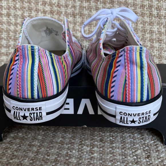 Converse Ctas OX White/Multi/Black MEN`S - Picture 14 of 16